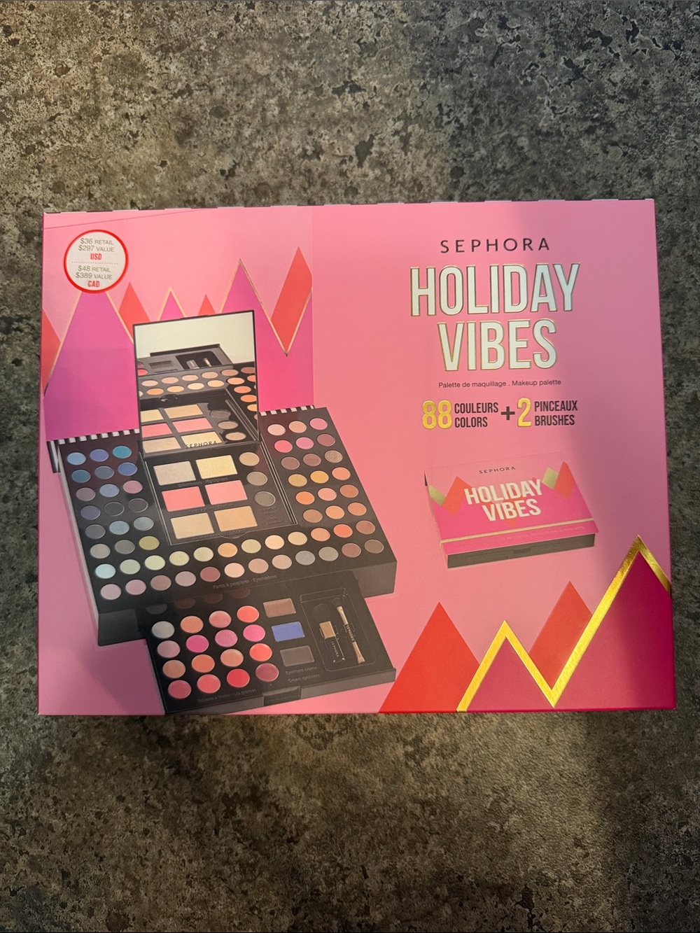 Sephora Holiday Vibes Makeup Palette - new in box